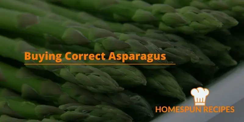 Buying Correct Asparagus