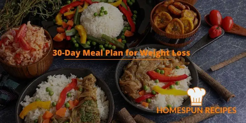 30-Day Meal Plan for Weight Loss