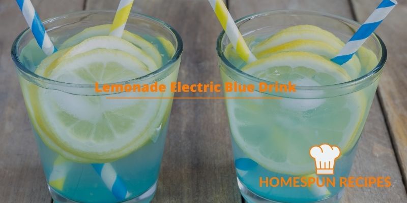 Lemonade Electric Blue Drink