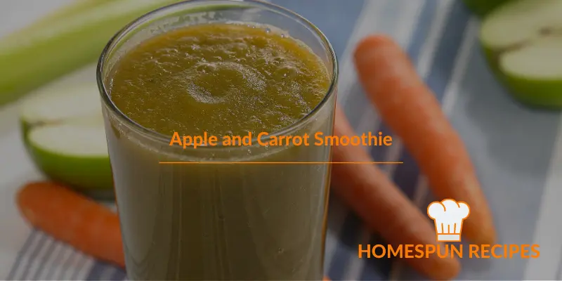 Apple and Carrot Smoothie
