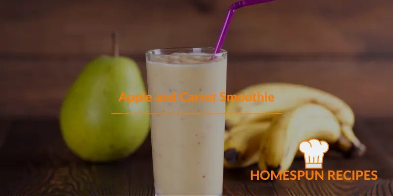 Apple and Pear Smoothie