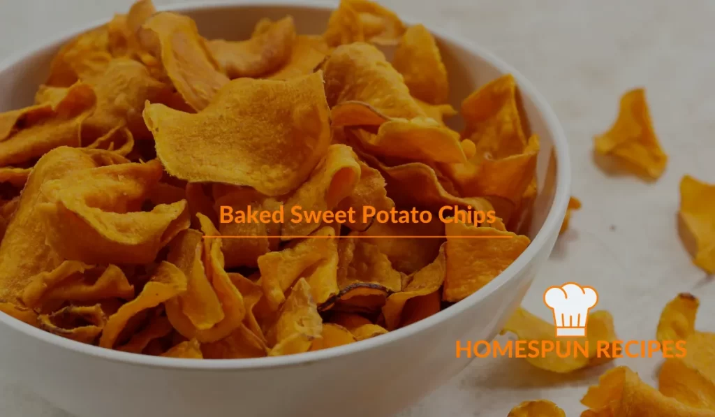 Baked Sweet Potato Chips
