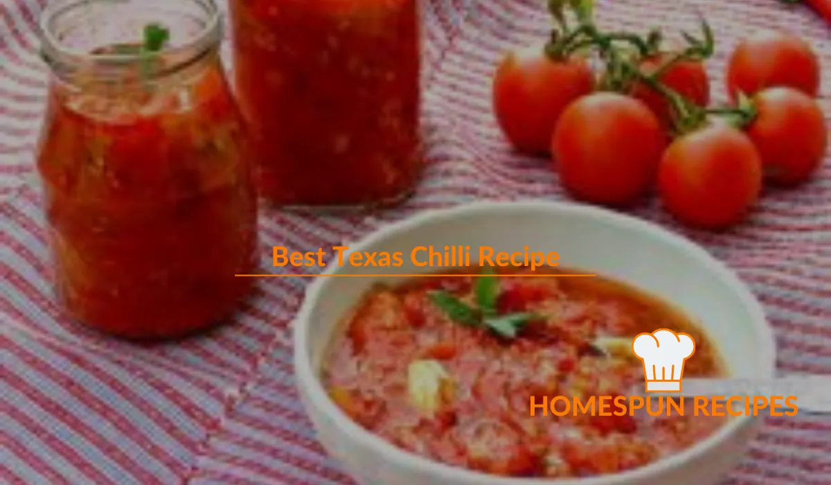 Best Texas Chilli Recipe