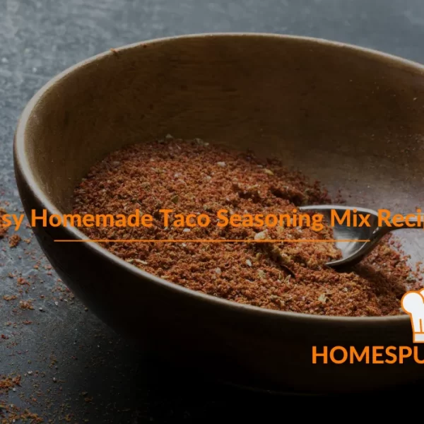 Easy Homemade Taco Seasoning Mix Recipe
