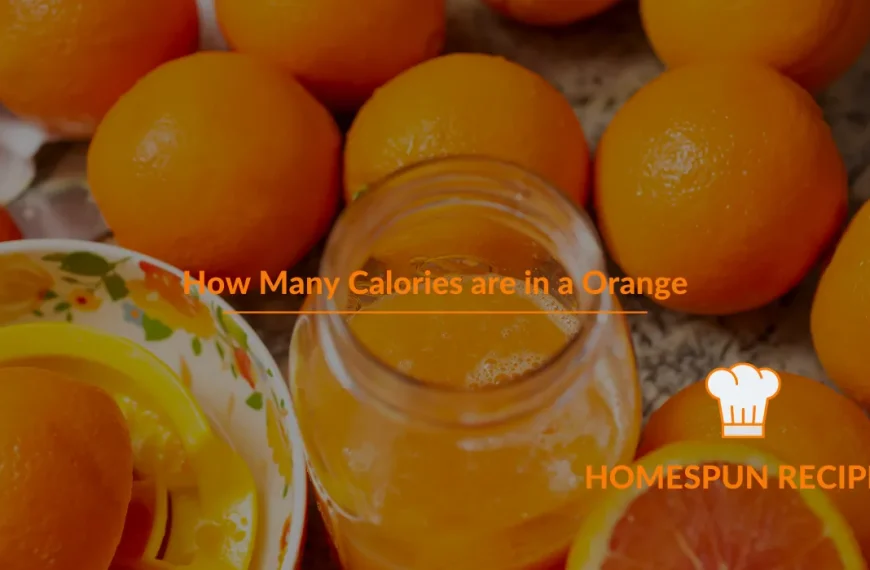 How Many Calories are in a Orange